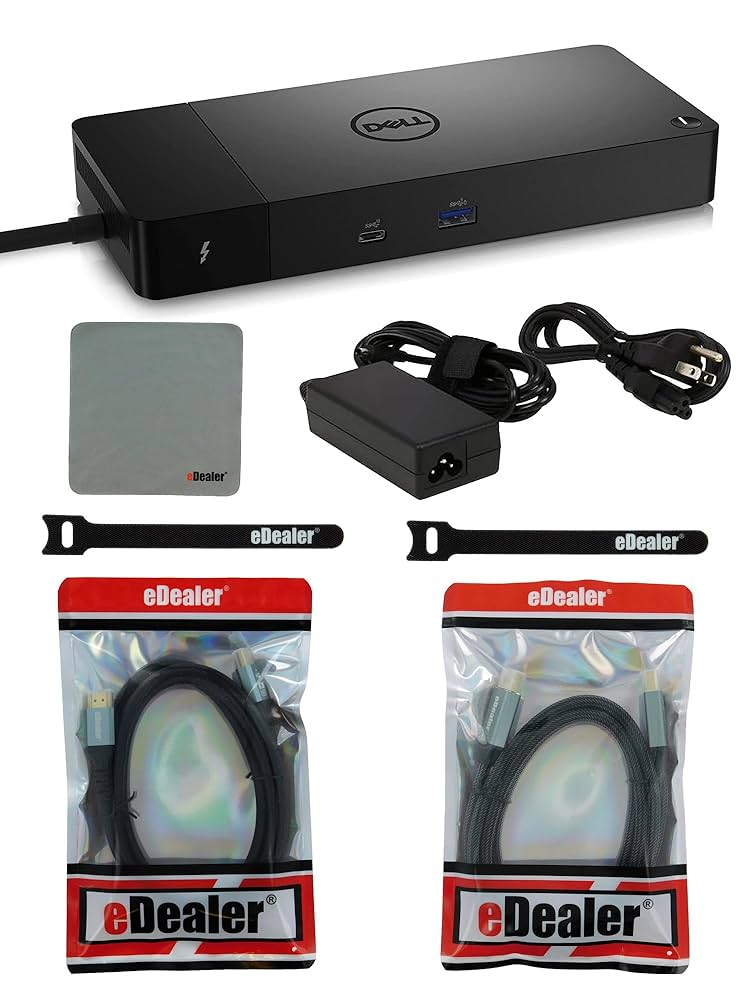 Amazon.com: Dell Thunderbolt 4 Dock (WD22TB4) + Starter Kit